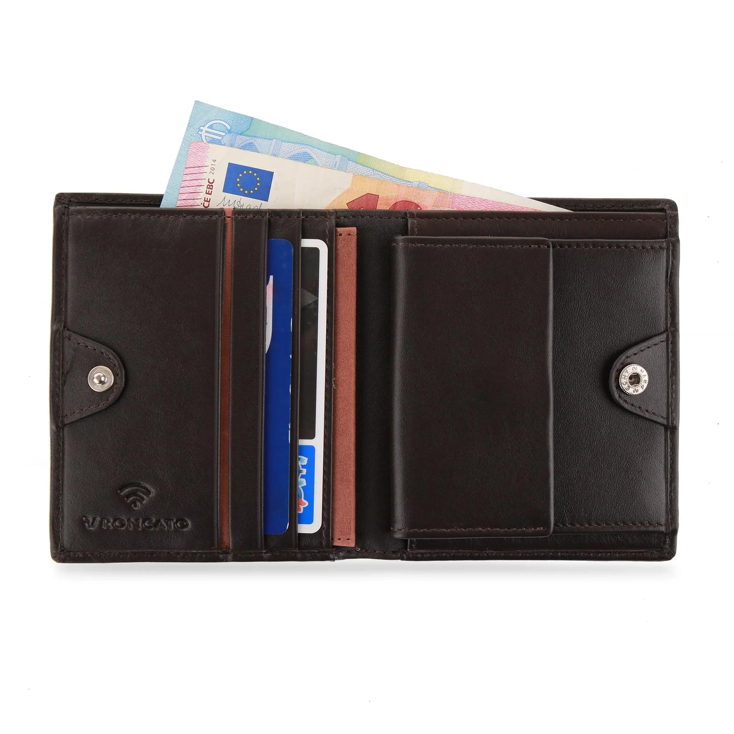 Portafoglio verticale Roncato Avana