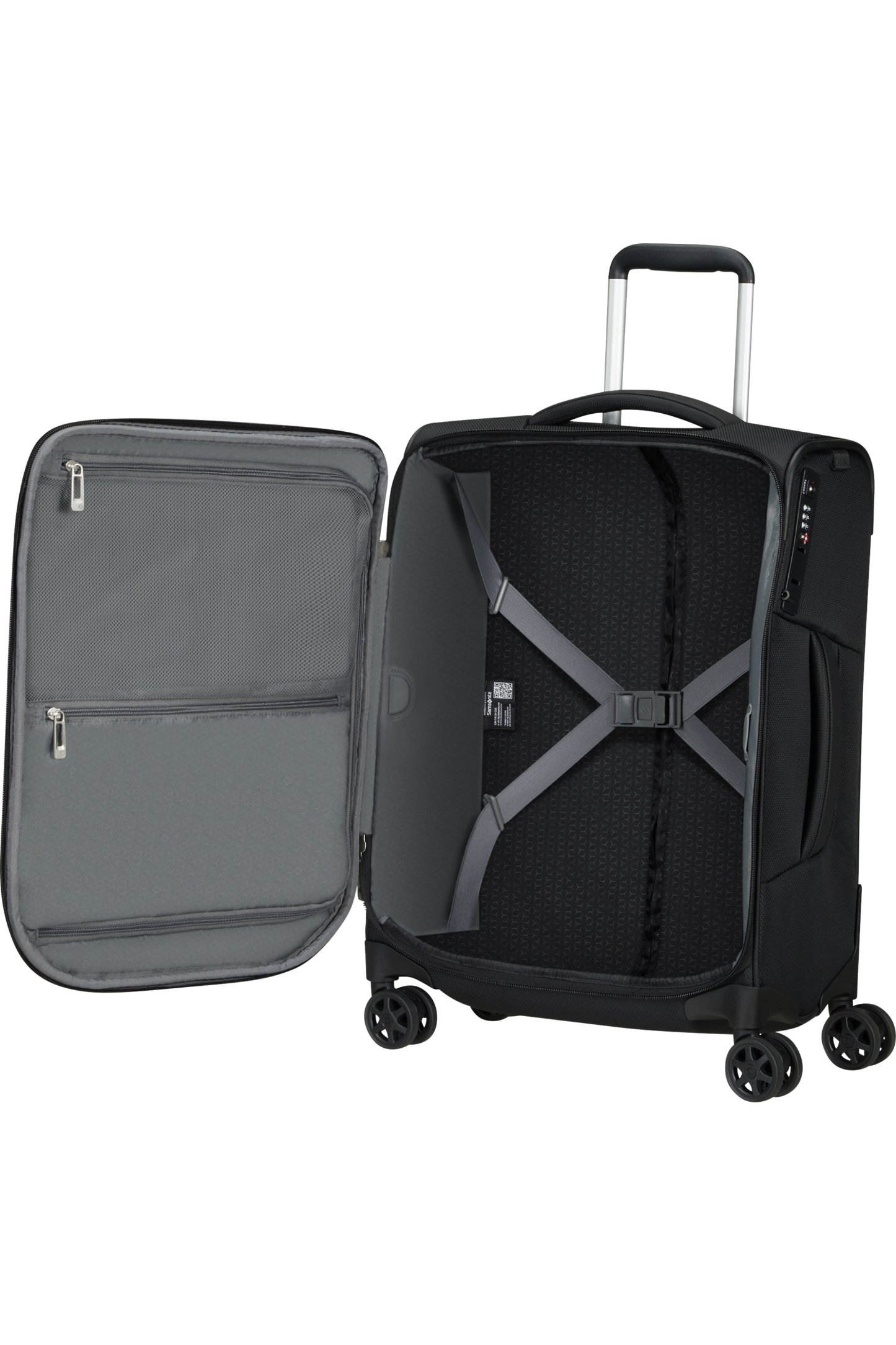 TROLLEY SAMSONITE RESPARK 4 RUOTE 55CM