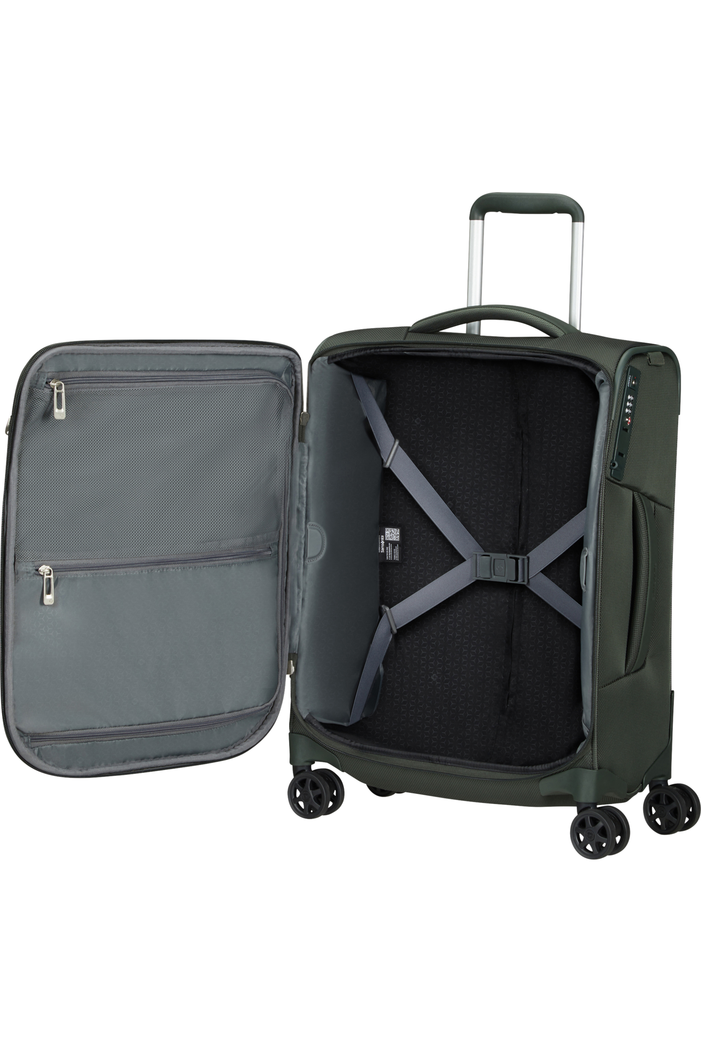 TROLLEY SAMSONITE RESPARK 4 RUOTE 55CM