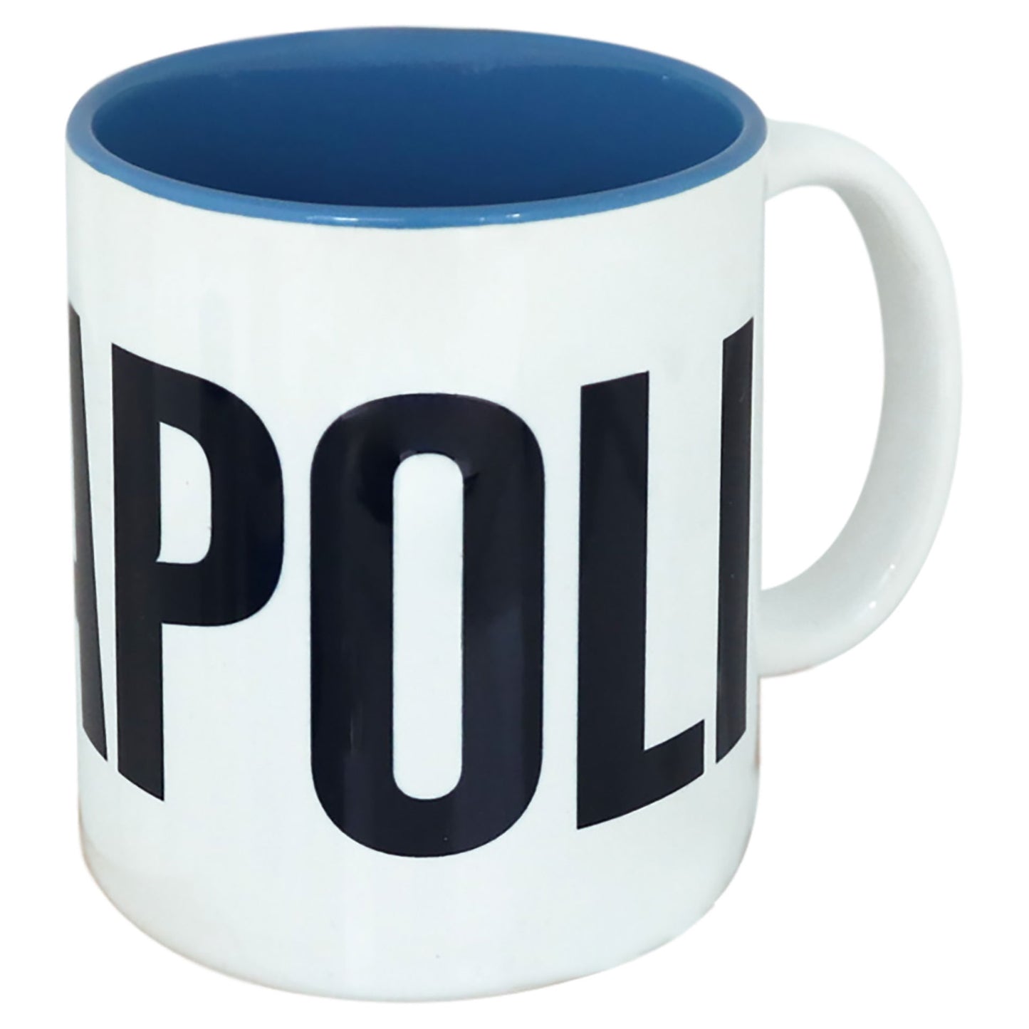 TAZZA IN CERAMICA NAPOLI BLU SCURO