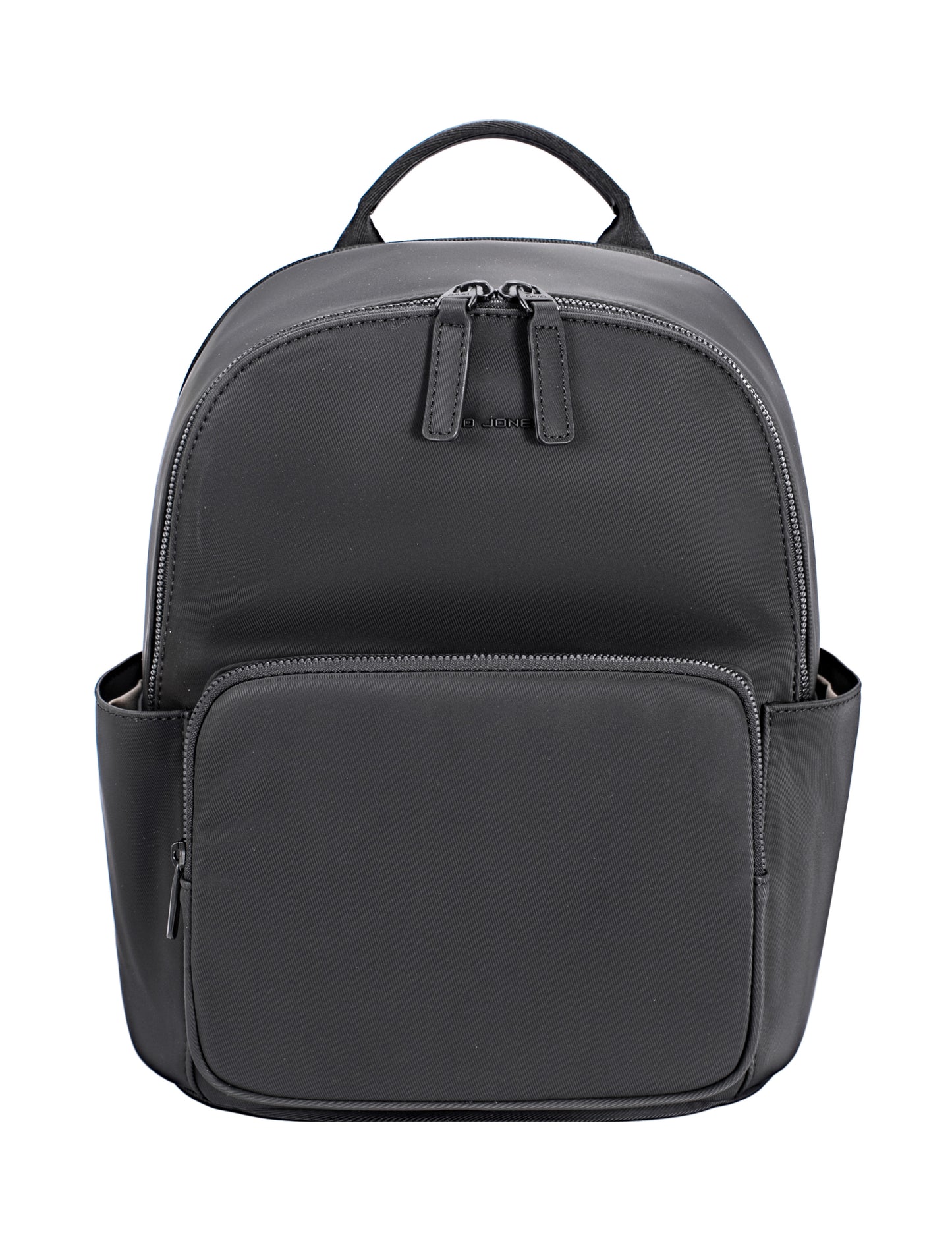 Zaino David Jones in tessuto gommato con doppia tasca