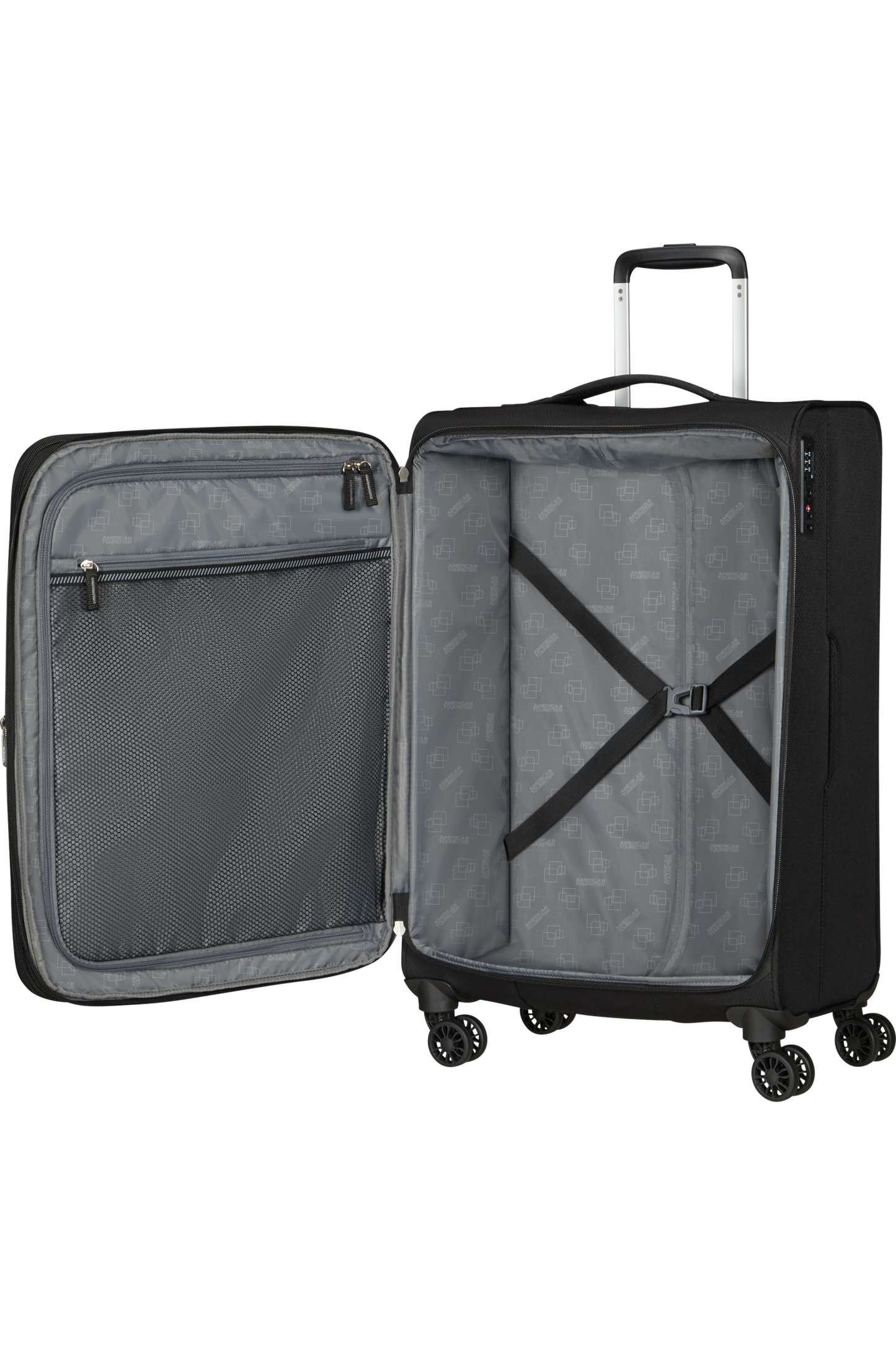 Bagaglio medio American Tourister Aerospin exp 4 ruote misura M