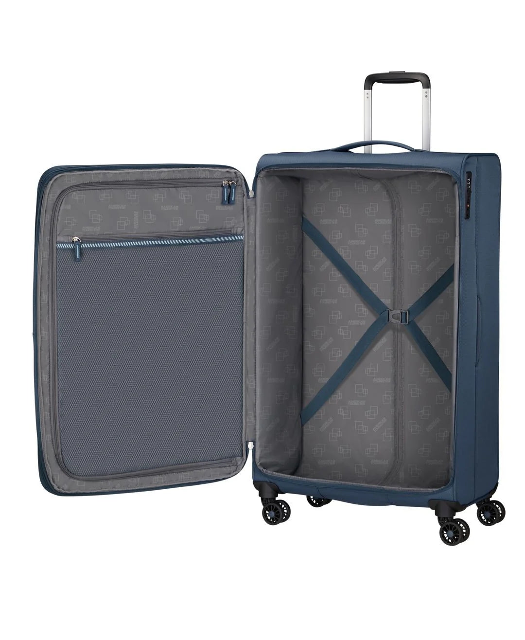 Bagaglio grande American Tourister Aerospin exp 4 ruote misura L
