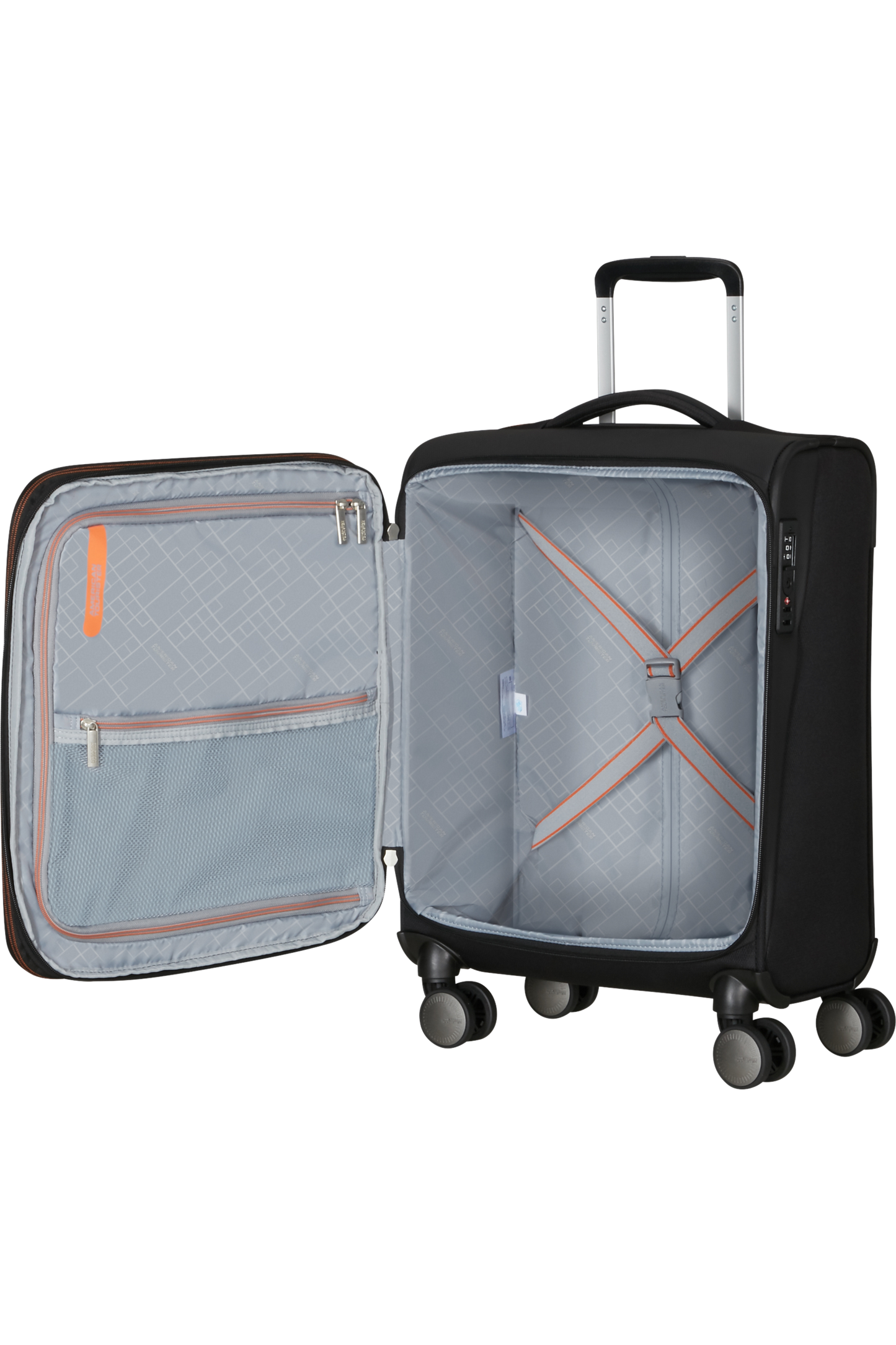 Trolley cabina American Tourister Wanderlite quattro ruote exp