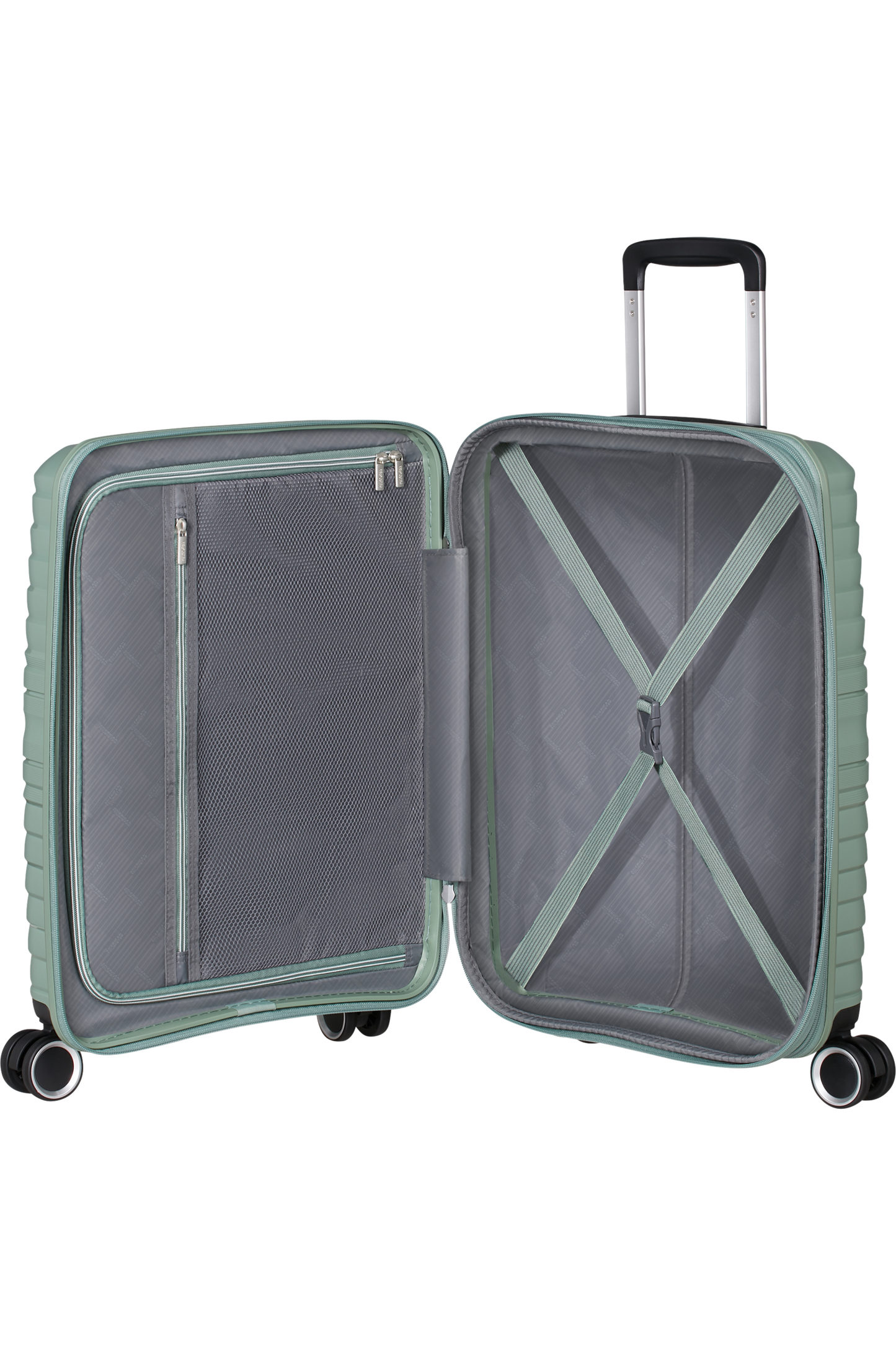 Bagaglio a mano American Tourister Flytwist 55 cm 4 ruote misura S