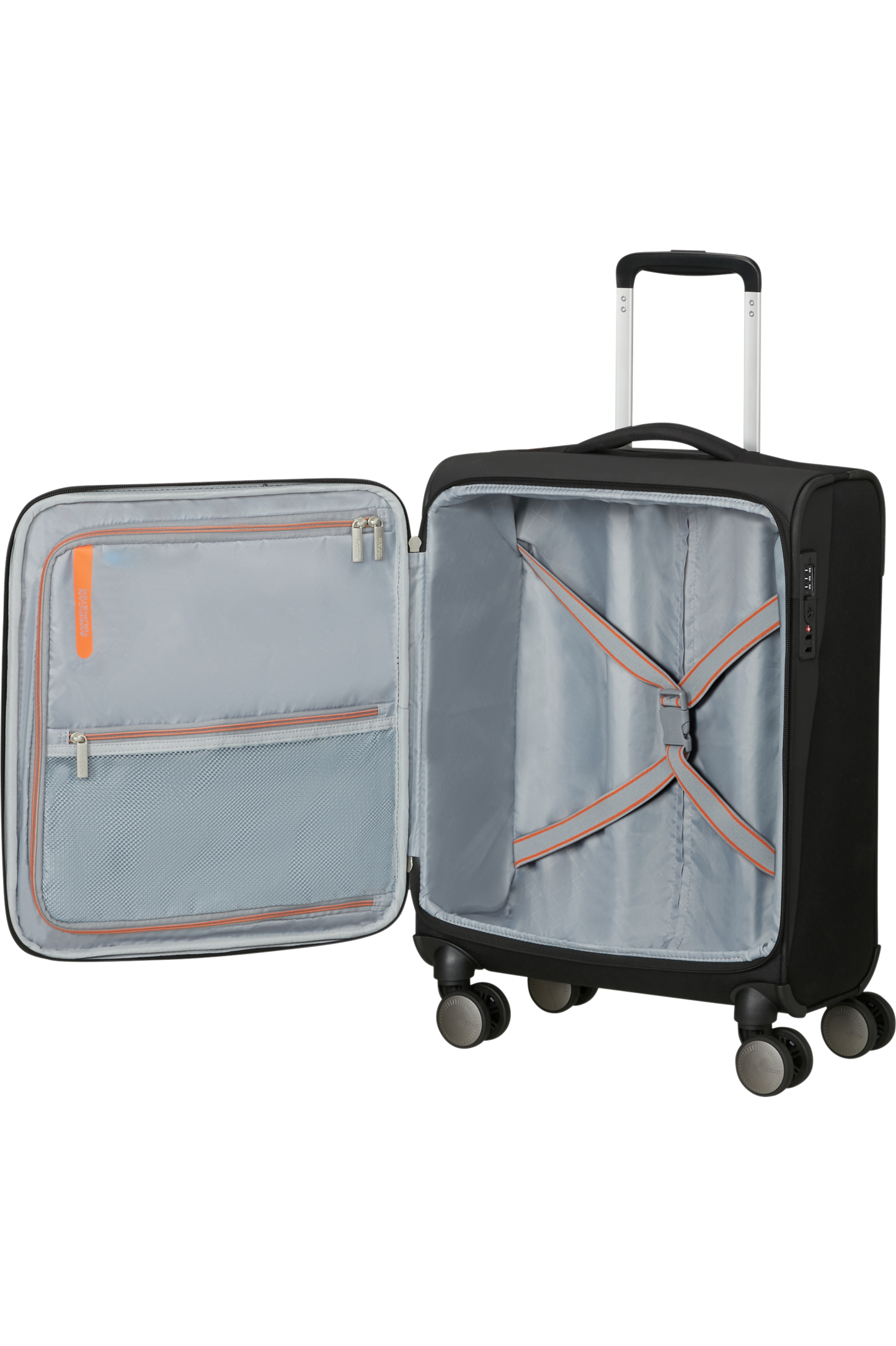 Trolley cabina American Tourister Wanderlite quattro ruote