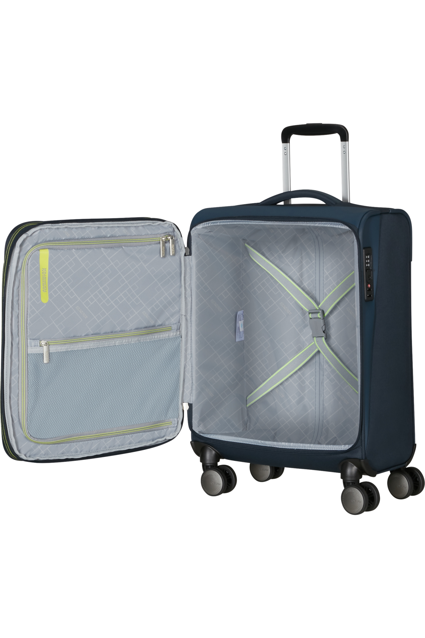 Trolley cabina American Tourister Wanderlite quattro ruote exp