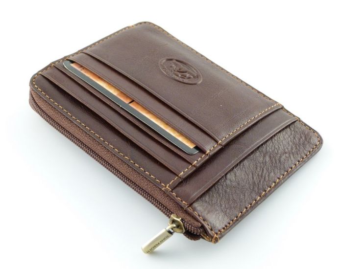 Porta carte con zip Tony perotti