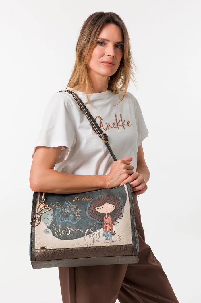 Anekke Tulip shopping con tracolla