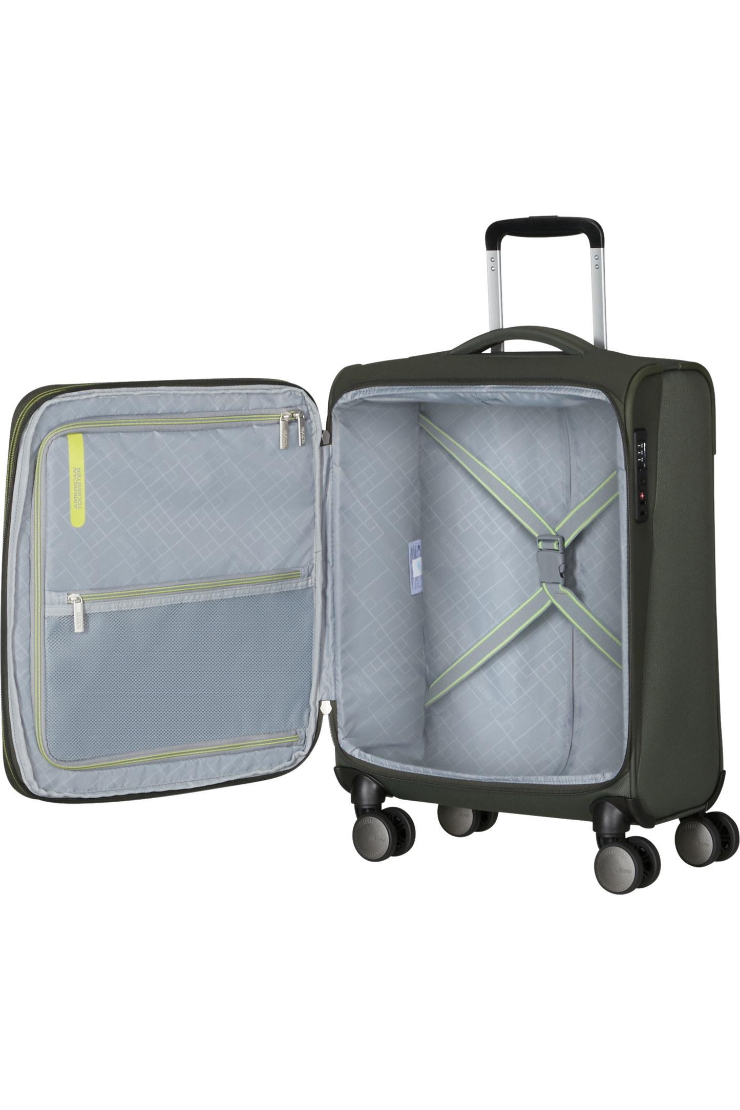 Trolley cabina American Tourister Wanderlite quattro ruote exp