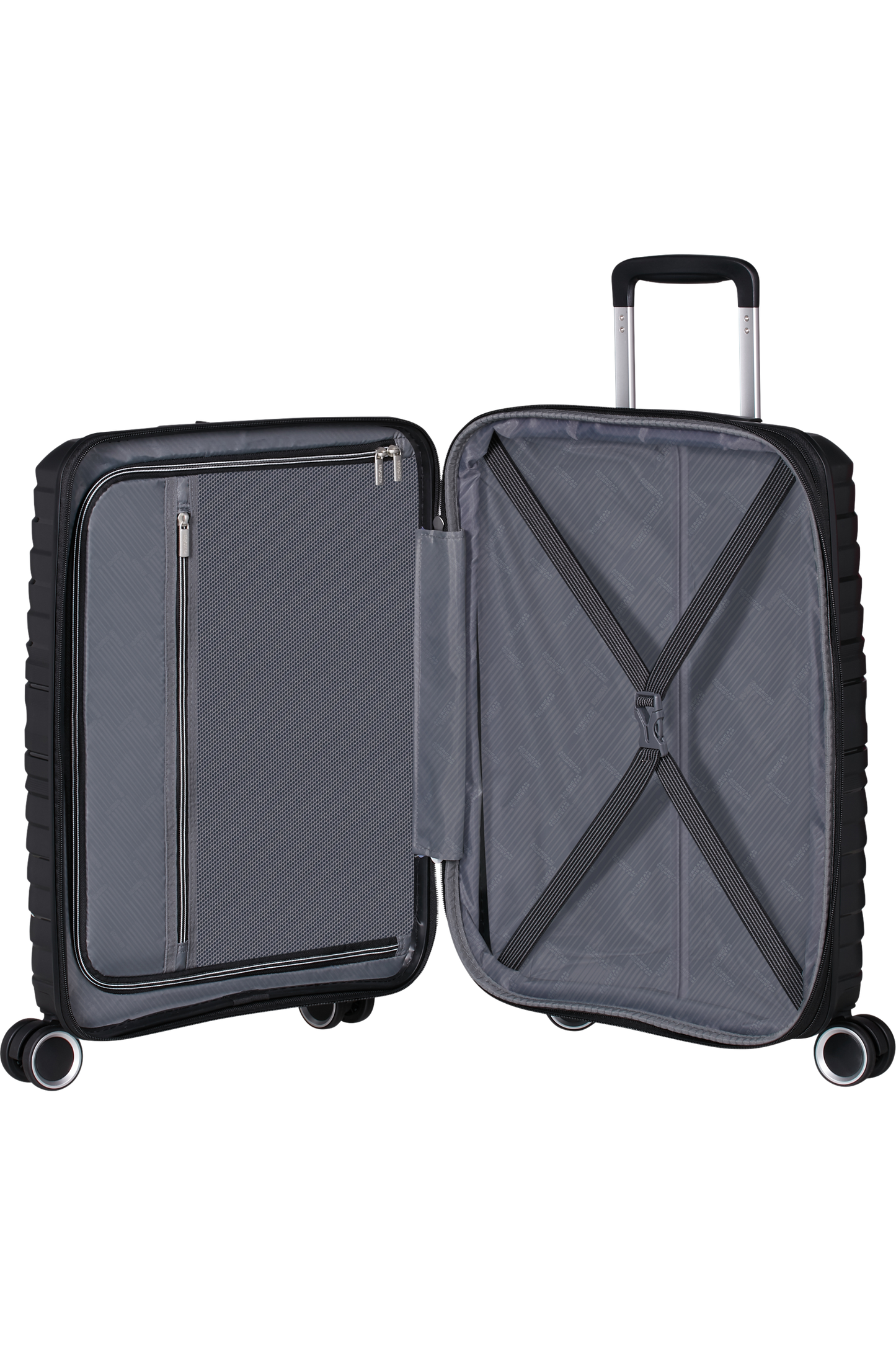 Bagaglio a mano American Tourister Flytwist 55 cm 4 ruote misura S