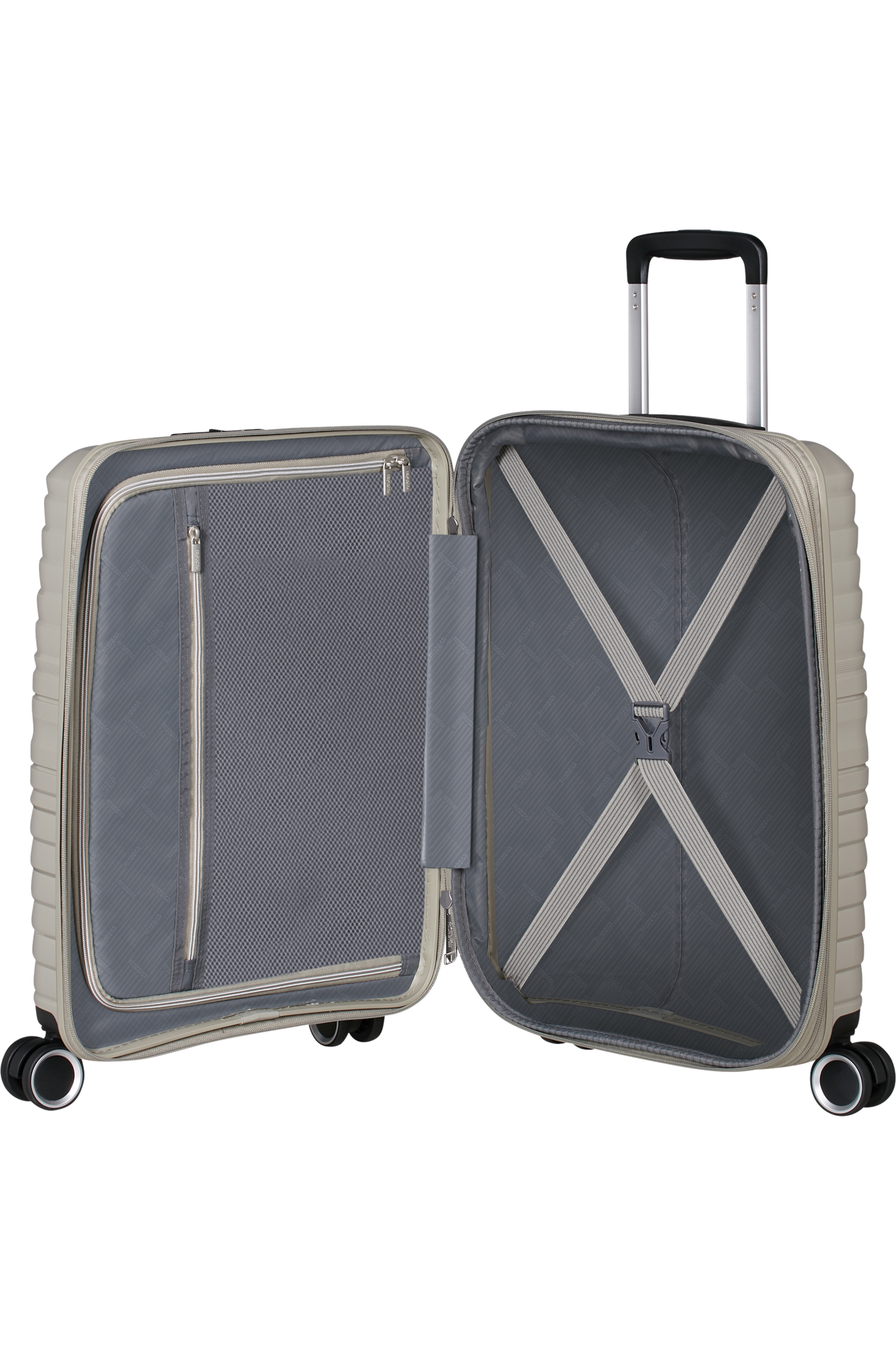 Bagaglio a mano American Tourister Flytwist 55 cm 4 ruote misura S